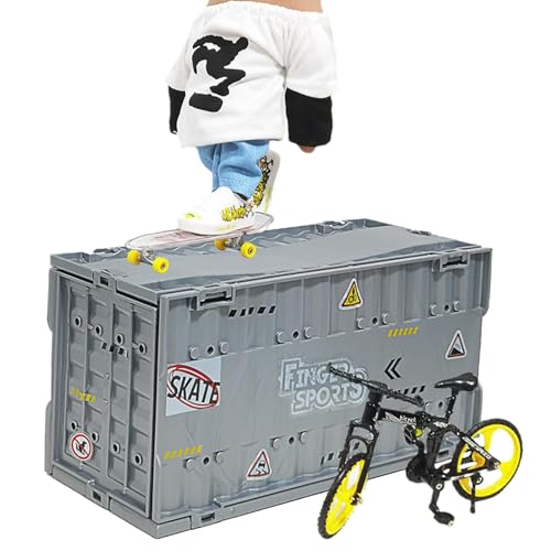 Fingerboard Park –: Fingerboard-Skatepark-Set, Finger-Skateboarding-Set, Fingerboard-Park-Zubehör, kleines Fingerboard-Skate-Trainingsset für Kinder ab 5 Jahren von Generic
