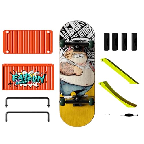 Fingerbretter für Grifframpen | lustiges Fingerspielzeug, Skateboard-Spielzeug | Hand-Rollbrett für Erwachsene und Erwachsene, einzigartiges Training von Generic