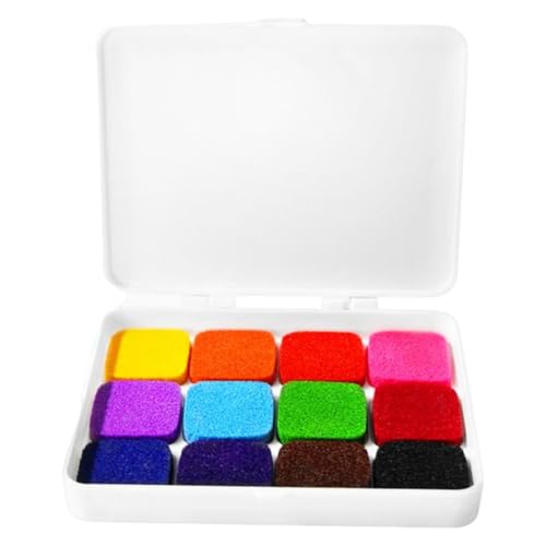 Fingermalblock – für Kinder, wasserbasiertes Drucköl, waschbare Stempelkissen, Kleinkind-Malblatt, 12/24 Farben, Stempelkissen, , Druckschlamm, Kindergarten Fingerpigmentdruck Fingermalblock – für Kinder, wasserbasiertes Drucköl, waschbare Stempelkissen, Kleinkind-Malblatt, 12/24 Farben, Stempelkissen, , Druckschlamm, Kindergarten Fingerpigmentdruck von Generic