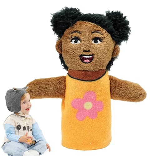 Fingerpuppen, Fingerpuppen – Lernhilfe zum Erlernen der Geschichtenzeit, interaktives Spielzeug, Plüschfiguren von afrikanischen Figuren – Zubehör zum Lesen Fingerpuppen, Fingerpuppen – Lernhilfe zum Erlernen der Geschichtenzeit, interaktives Spielzeug, Plüschfiguren von afrikanischen Figuren – Zubehör zum Lesen von Generic