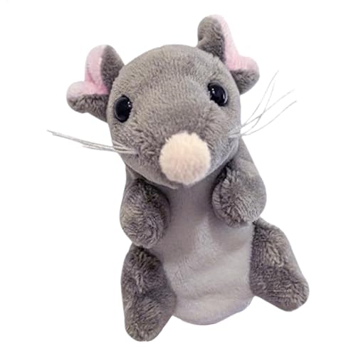 Fingerpuppen – Maus-Finger aus Plüsch, Puppen mit Handpuppen | Geschichtenerzählende Tierpuppen, Fingerpuppen mit Familienfingern, Handpuppen mit Tierfingern aus Plüsch von Generic