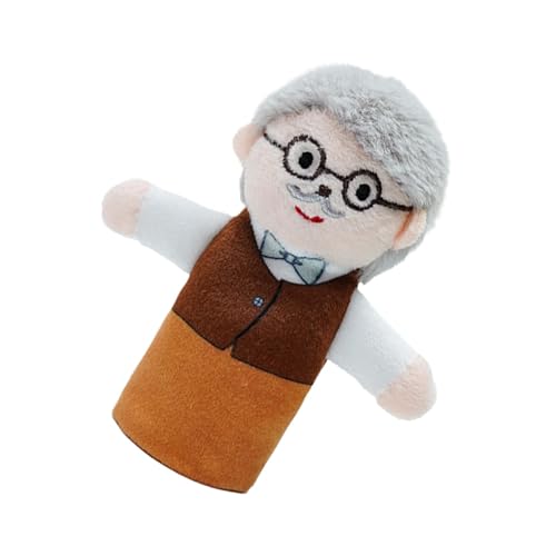 Fingerpuppen-Set – Interaktives Spielzeug zum Geschichtenerzählen, Tierpuppen aus Stoff, kreative Handpuppen für Rollenspiele, pädagogische Puppen für von Generic