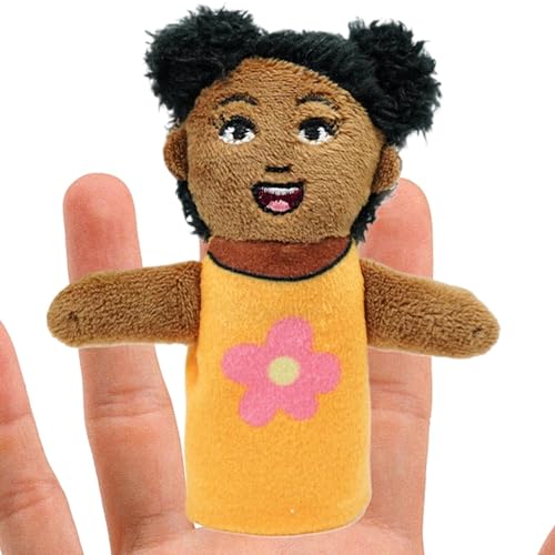 Fingerpuppen Spielzeug, Fingerpuppen | Afrikanische Kinder Charakter Lernpuppen | Interaktives Spielzeug für Shows Schulen, Storytime Lernwerkzeug für Kinder, Mädchen, von Generic
