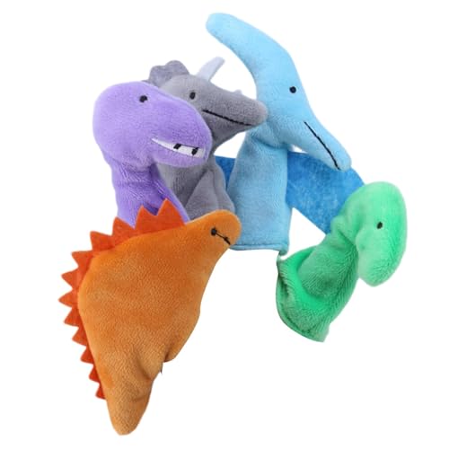 Fingerpuppen für – 5 Stück Fingerpuppen Waldtiere – Fingerpuppen aus Plüsch im niedlichen Tierstil für Shows, Pausen, Schulen von Generic