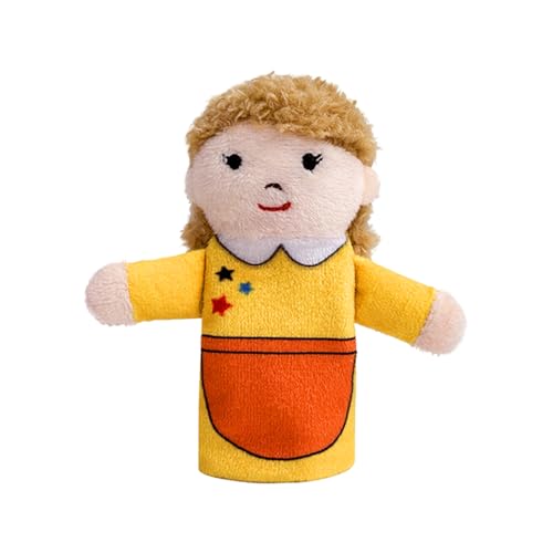 Fingerpuppen für Fingerpuppen aus Plüsch – Fingerpuppen für | warmes interaktives Spielzeug zum Thema Familie für den Tag, Ostern, Weihnachten, Geburtstag, von Generic