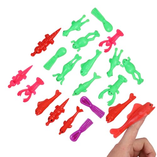 -Fingerspielzeug zum Anbringen an der Wand,Meereslebewesen Dehnbare Klebefinger-Tierspielzeug-Ornament - Finger-Tiere, Finger, lustige Gummi-Simulationstiere, Katapult-Spielzeug für Mädchen und -Fingerspielzeug zum Anbringen an der Wand,Meereslebewesen Dehnbare Klebefinger-Tierspielzeug-Ornament - Finger-Tiere, Finger, lustige Gummi-Simulationstiere, Katapult-Spielzeug für Mädchen und von Generic