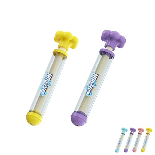 Fireworks Water Gun, Romantic Firework Water Spray Gun Squirter, High Pressure Pull-Out Sprinkler Spray Toys, Fireworks Style Waterspray Toys, for Beach Pool Water Games (2pcs-Mix-b) von Generic