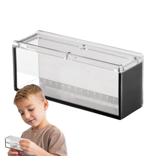Fisch-Wache Fall, Acryl-Fisch-Box - Fisch-Showing Acrylbehälter mit Skala,Aquarienzubehör für Krabben, Schnecken, Spinnen Fisch-Wache Fall, Acryl-Fisch-Box - Fisch-Showing Acrylbehälter mit Skala,Aquarienzubehör für Krabben, Schnecken, Spinnen von Generic
