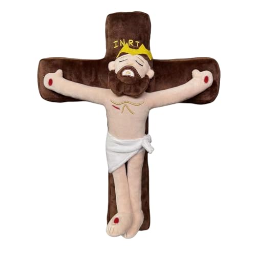 Flauschiges Plüschspielzeug - Jesus Plüschtier, Religiöse Plüschfigur | Glaubensbasiertes Spielzeug, Jesus Plüschfigur, Jesus Plüschfigur, Lernspielzeug, christliches Spielzeug Flauschiges Plüschspielzeug - Jesus Plüschtier, Religiöse Plüschfigur | Glaubensbasiertes Spielzeug, Jesus Plüschfigur, Jesus Plüschfigur, Lernspielzeug, christliches Spielzeug von Generic