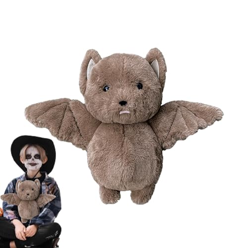 -Plüschtier, süßes -Plüschtier - Fledermäuse Plüschpuppe,Goth- -Plüsch, Spielzeug, niedlich, weich, lebendig für Kinder, Mädchen, Halloween, Weihnachten, Vale -Plüschtier, süßes -Plüschtier - Fledermäuse Plüschpuppe,Goth- -Plüsch, Spielzeug, niedlich, weich, lebendig für Kinder, Mädchen, Halloween, Weihnachten, Vale von Generic