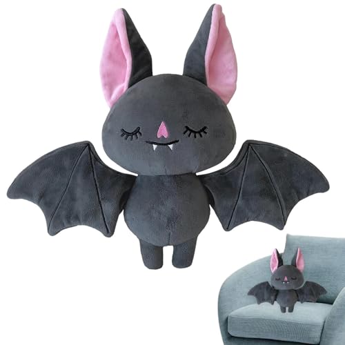 Fledermauspielzeug aus Plüsch – Halloween-Spielzeug, 18 cm, weiches Plüschtier – Partygeschenk für Schlafzimmer, Autositz und Kinderzimmer, Geschenk Fledermauspielzeug aus Plüsch – Halloween-Spielzeug, 18 cm, weiches Plüschtier – Partygeschenk für Schlafzimmer, Autositz und Kinderzimmer, Geschenk von Generic