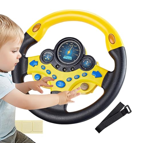 Fliegendes Kinderspielzeug für Kinder, lustiges rotierendes für Autositz, Lernsimulator mit Musiklicht, von Generic