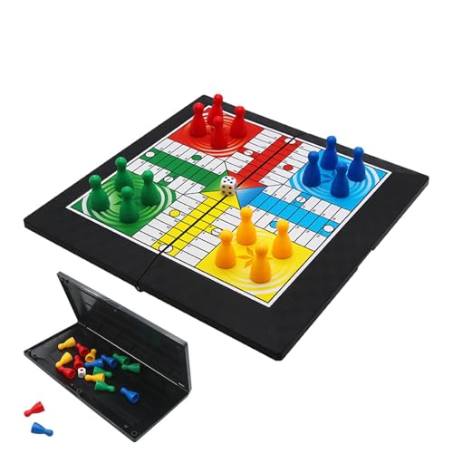 Fliegendes Schach, Gesellschaftsspiel für fliegende Schach, faltbares Party-Brettspiel – Lernspiel fliegendes Schach, tragbares Brettspiel für zu Hause von Generic