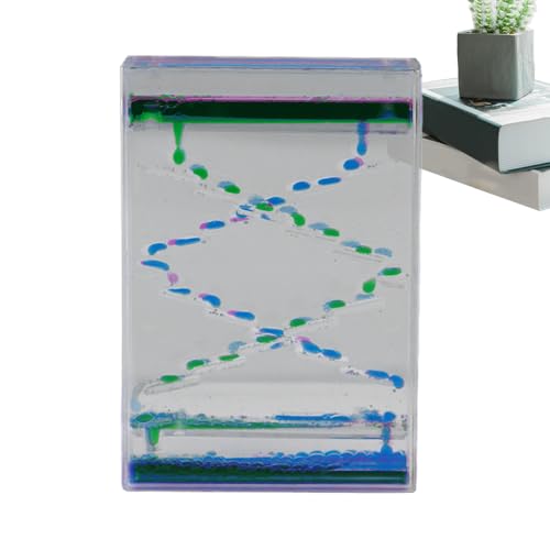 Flüssigbewegung - Acrylöl -Timer, Handspielzeug des Handspiels für Handheld | Stressabbau Wasserflussverzierung, beruhigende Blase visuelle Figur, kompakte Entspannungstherapie Gadget, kreatives Flüssigbewegung - Acrylöl -Timer, Handspielzeug des Handspiels für Handheld | Stressabbau Wasserflussverzierung, beruhigende Blase visuelle Figur, kompakte Entspannungstherapie Gadget, kreatives von Generic