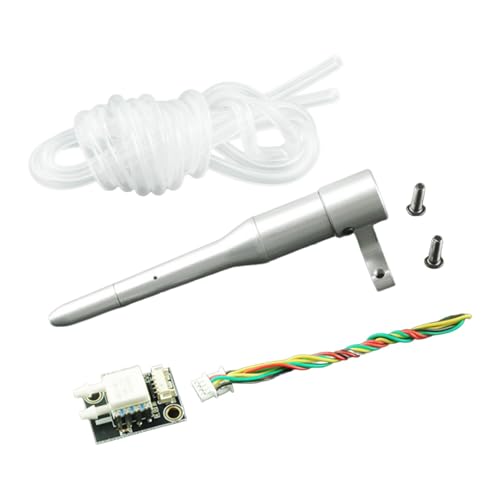 Fluggeschwindigkeits-Staurohr RC-Modellflugzeug FPV Stabile Ersatzteile Luftfahrtinstrument Zubehör PT60 Differential-Staurohr-Kit, Px4-typ Fluggeschwindigkeits-Staurohr RC-Modellflugzeug FPV Stabile Ersatzteile Luftfahrtinstrument Zubehör PT60 Differential-Staurohr-Kit, Px4-typ von Generic