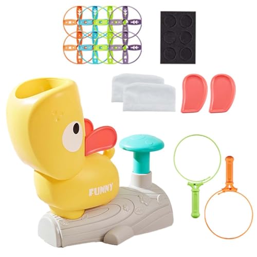 Flying Saucer Launcher Toys - Interactive Pop -up Flying Disc Launcher, lustiges Outdoor -Spielen | Schritt-auf UFO Saucer-Startset, STEM-Lernspielzeug für Kinder, Eltern-Kind-Spiel, Party Gefälligkei von Generic