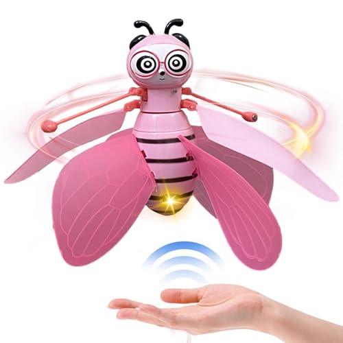 Flying Toy Biene - Manuelle Induktion fliegende Biene, manuell gesteuerter fliegender Ball | Neue Induktionsflugzeugspielzeug mit LED-Licht, Spielzeuganhänger, Auto Spielzeug für Or Flying Toy Biene - Manuelle Induktion fliegende Biene, manuell gesteuerter fliegender Ball | Neue Induktionsflugzeugspielzeug mit LED-Licht, Spielzeuganhänger, Auto Spielzeug für Or von Generic