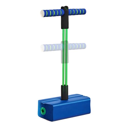 Foam Bounce Stick für Kinder - leuchtend quietschendes Jumper -Spielzeug mit weichem Griff | Interactive Balance Stick Toy für Kleinkindübung und Sprung lustiger, sicherer Indoor -Outdoor -Boun -Spiel von Generic