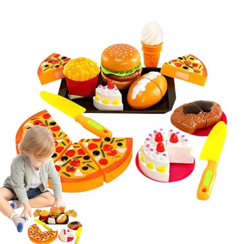 Food zum Spielen, Kinderspielzeug, Küchenset | Spielset für Kinder, Spielset für Kinder, 20 x Lebensmittelspielzeug für Kinder, Küchenutensilien Food zum Spielen, Kinderspielzeug, Küchenset | Spielset für Kinder, Spielset für Kinder, 20 x Lebensmittelspielzeug für Kinder, Küchenutensilien von Generic