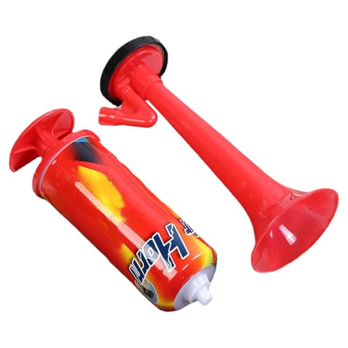 Football Stadium Hupe - Tragbares starkes Handhorn, robustes Flugzeugsignal für Fans | Air Horn Strong Sound Performance, zum Fußballen für Spiele, Turniere und Events oder als akustische Football Stadium Hupe - Tragbares starkes Handhorn, robustes Flugzeugsignal für Fans | Air Horn Strong Sound Performance, zum Fußballen für Spiele, Turniere und Events oder als akustische von Generic