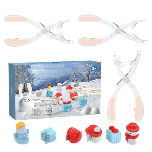 Form zum Formen von Schneebällen, Spielzeug zum Formen von Schneebällen - Weihnachtsthema Schneeballspielzeug Schneespielzeugset Schneeformen | Outdoor-Schneeball-Maker, Schneespielzeug, Winter-Spiel- Form zum Formen von Schneebällen, Spielzeug zum Formen von Schneebällen - Weihnachtsthema Schneeballspielzeug Schneespielzeugset Schneeformen | Outdoor-Schneeball-Maker, Schneespielzeug, Winter-Spiel- von Generic