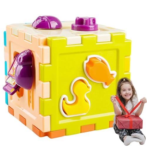 Formenauswahl für Kinder, Blockauswahl,Sortierung von Spielzeugblöcken für Kinder | Sensorischer Aktivitätswürfel, Bausteine, Matching Spielzeug d Formenauswahl für Kinder, Blockauswahl,Sortierung von Spielzeugblöcken für Kinder | Sensorischer Aktivitätswürfel, Bausteine, Matching Spielzeug d von Generic