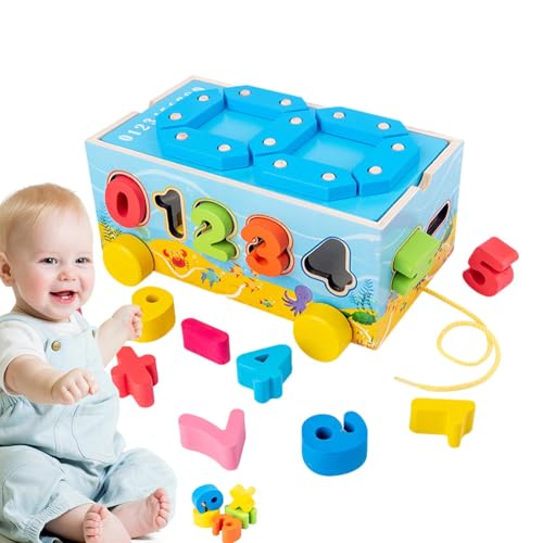 Formsortierwürfel, Formsortierer aus | Niedliches Baustein-Spielzeug, Block-Match in Anhängerform - Zählspiel, Formsortierer, lustiges Vorschul-Lernspielzeug für Kinder von 1–3 Jahren Formsortierwürfel, Formsortierer aus | Niedliches Baustein-Spielzeug, Block-Match in Anhängerform - Zählspiel, Formsortierer, lustiges Vorschul-Lernspielzeug für Kinder von 1–3 Jahren von Generic