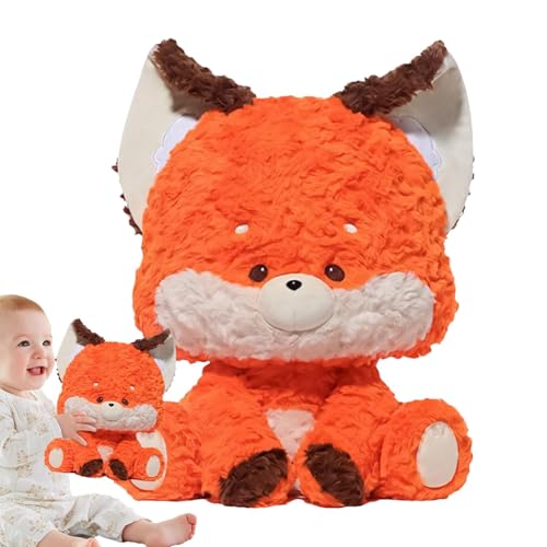 Fox Plush 14.9 in Spielzeug für Kleinkinder, auffällige Plüschpuppe, Kuschelkissen mit bezaubernden Ausdrücken, Babyspielzeug für Kinder und Erwachsene, Spielzeug von Generic