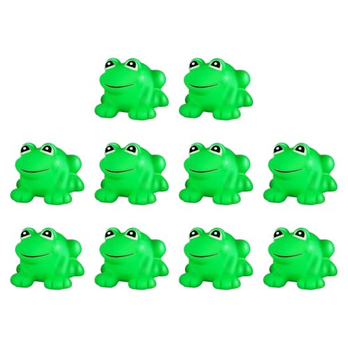 Frösche für Kinder, Froschfigur,Frösche quietschen und schwimmendes Gummi -Badspielzeug - Miniaturdekoration für Badewanne Pool Dusche Schwimmen 10x Gartenlandschaft Klassenzimmer Karnevalspreise Gebu Frösche für Kinder, Froschfigur,Frösche quietschen und schwimmendes Gummi -Badspielzeug - Miniaturdekoration für Badewanne Pool Dusche Schwimmen 10x Gartenlandschaft Klassenzimmer Karnevalspreise Gebu von Generic