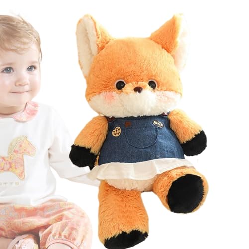 Fuchsspielzeug aus Plüsch, Fuchs-Plüschtier, Fuchs-Wolf, Plüschtiere, hautfreundlich, für Schlafzimmer, Wohnzimmer, Esszimmer Fuchsspielzeug aus Plüsch, Fuchs-Plüschtier, Fuchs-Wolf, Plüschtiere, hautfreundlich, für Schlafzimmer, Wohnzimmer, Esszimmer von Generic