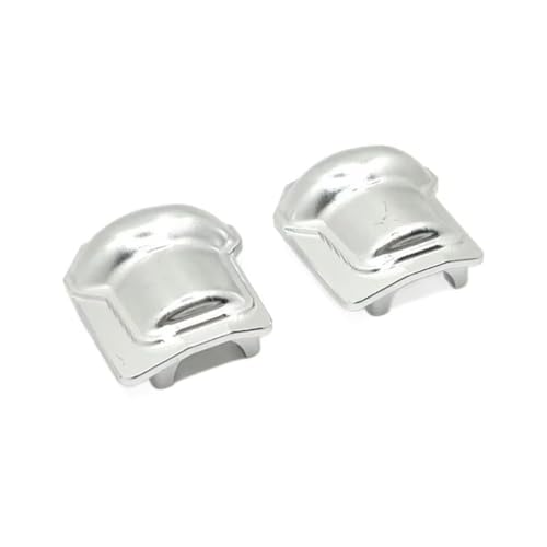 Für HB Für Toys R1001 R1002 R1003 Für Traxxas Für TRX4 Für TRX6 1/10 Metall Portal Achse Getriebe Gehäuse Diff Abdeckung Achse Montieren RC Auto Upgrade Teile RC Zubehör(Silver,Diff Cover) von Generic