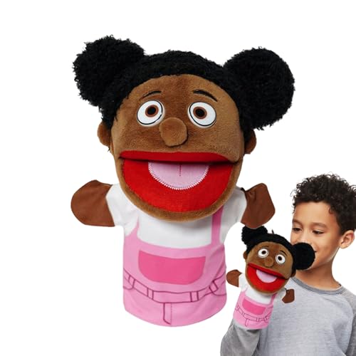 Für Kinder, Handpuppe, Handpuppe mit bunten Menschen, Cartoon-Plüsch, für Großeltern, Mama und Papa, von Generic