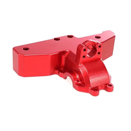 Für Mjx Für Hyper Go 14210 14209 H14Bm 1/14 RC Auto Metall Hinten Oberen Getriebe Abdeckung Upgrade Ersatzteile RC Zubehör(Red) von Generic