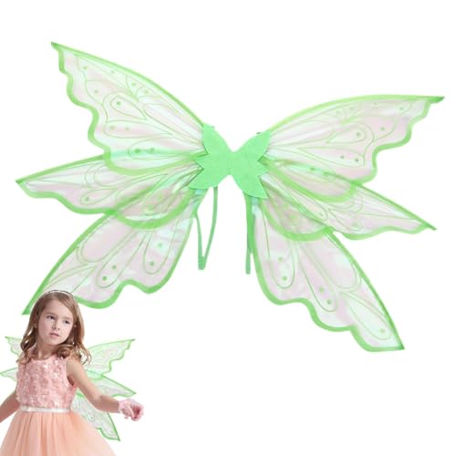 Funkelnde Feenflügel Erwachsene | Feast Dressing Wings - Feenflügel für Erwachsene und Mädchen, Engel Schmetterlingsflügel, Halloween Cosplay -Party -Kostüm von Generic