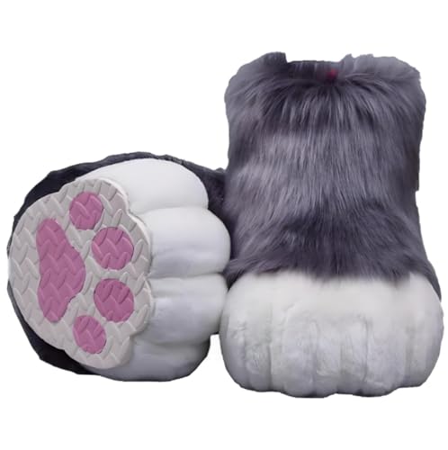 Fursuitkrallen Schuhkrallen Furry, Fursuit entzückende Kostümrequisiten, tragbares Cosplay -Kunstfell für Erwachsene Comic Con Kostümparty Fursuitkrallen Schuhkrallen Furry, Fursuit entzückende Kostümrequisiten, tragbares Cosplay -Kunstfell für Erwachsene Comic Con Kostümparty von Generic