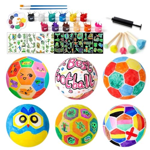 Fußball Lampe Kit - 12 Farben Nachtlicht Spielzeug Fußball Lampen Bausatz - Pädagogisches Spielzeug Für Mädchen Als Geschenk Zu Weihnachten Nikolaus Neujahr Kindertag Fußball Lampe Kit - 12 Farben Nachtlicht Spielzeug Fußball Lampen Bausatz - Pädagogisches Spielzeug Für Mädchen Als Geschenk Zu Weihnachten Nikolaus Neujahr Kindertag von Generic
