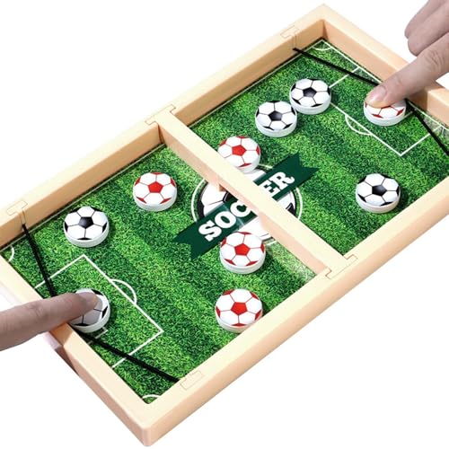 Fußball Table Game – Tischfußball Trainingszubehör für Fußball | Hats Football Trainer und Seilspringen | Tragbares schweres Grip Rod Zubehör für Raga Spiele von Generic