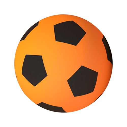 Fußball - Weichschaumfußball | Schwammfußball | PU Soft Ball für drinnen und draußen für | Trainings-Fußball Jonglier-Dribbleball von Generic