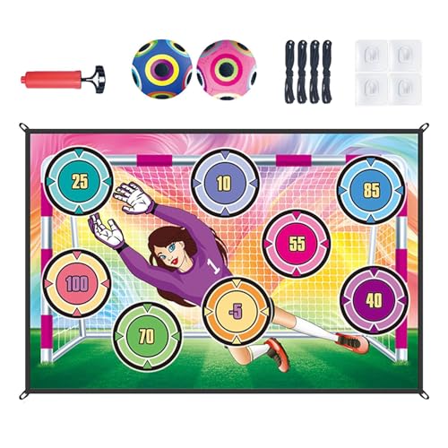 Fußballspiel, Fußballspielmatte, Fußballschießspiel, Rückfußballspielzeug, für Alter von 3 bis 8 Jahren, Fußballspiel Fußballspiel, Fußballspielmatte, Fußballschießspiel, Rückfußballspielzeug, für Alter von 3 bis 8 Jahren, Fußballspiel von Generic