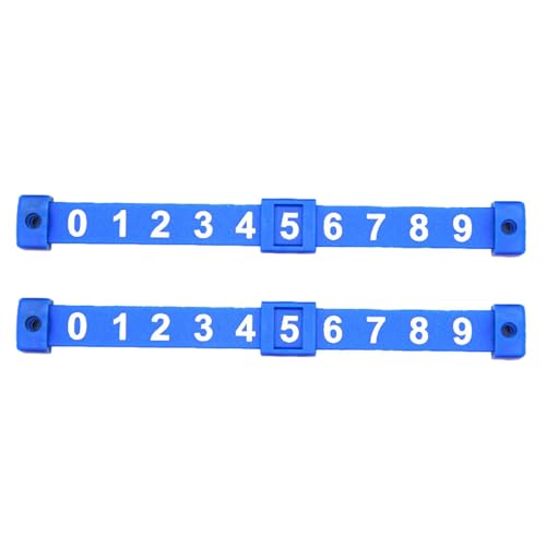 Fußballtisch-Ergebnishalter, Fußball-Ergebniszähler - 2er-Pack Fußballanzeiger | Air Hockey Tabelle, Einfache Einrichtung Spieltisch, 1 Zähler von Generic