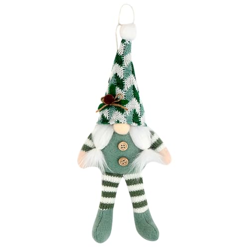 GNOME Puppe mit Langen Beinen Festliche Rentier Urlaub für Zuhause und Party (B, 26cm) von Generic