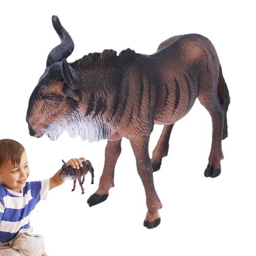 GNUS-Figur, GNUS-Figur, GNUS-Figur, GNUS-Figur, realistische Figuren von kleinen Tieren | pädagogische Tierfiguren für Kinder, dekoratives Partyspielzeug GNUS-Figur, GNUS-Figur, GNUS-Figur, GNUS-Figur, realistische Figuren von kleinen Tieren | pädagogische Tierfiguren für Kinder, dekoratives Partyspielzeug von Generic