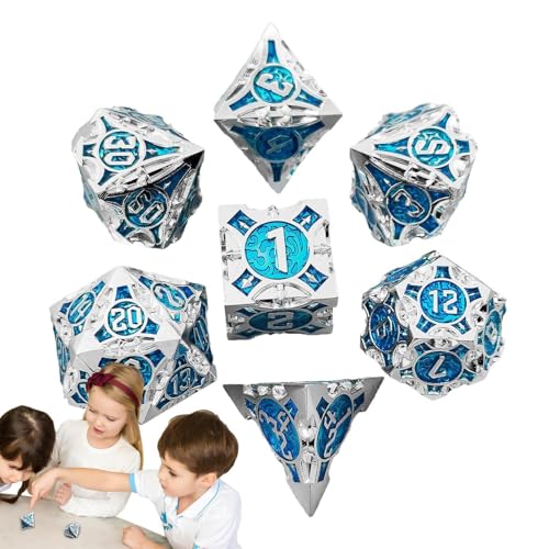 Game Dice Set - Dragon Eye dnnd Dice Set, shaarp Edge Flüssigkernharz handgefertigtes Würfel | Multisided Game Dice Set, lustige tragbare Kinderspielzeuge, Rollenspiele gaaming -Würfel für Brettspiele Game Dice Set - Dragon Eye dnnd Dice Set, shaarp Edge Flüssigkernharz handgefertigtes Würfel | Multisided Game Dice Set, lustige tragbare Kinderspielzeuge, Rollenspiele gaaming -Würfel für Brettspiele von Generic