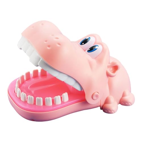 Game Hippo with Teeth – Biting Finger Hippo Teeth Game, Creative Novelty Interactive Mouth Hand | Schnelle Reaktion des klassischen Spielzeugs für Erwachsene und Erwachsene Game Hippo with Teeth – Biting Finger Hippo Teeth Game, Creative Novelty Interactive Mouth Hand | Schnelle Reaktion des klassischen Spielzeugs für Erwachsene und Erwachsene von Generic
