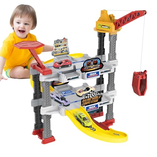 Garagenparkplatz für , Spielset in der Garage | Kreatives und sicheres Autobahn-Set und Spielzeuggarage | Katapult Lernbahn Kinderspielzeug für Geburtstag Weihnachten Kap Garagenparkplatz für , Spielset in der Garage | Kreatives und sicheres Autobahn-Set und Spielzeuggarage | Katapult Lernbahn Kinderspielzeug für Geburtstag Weihnachten Kap von Generic