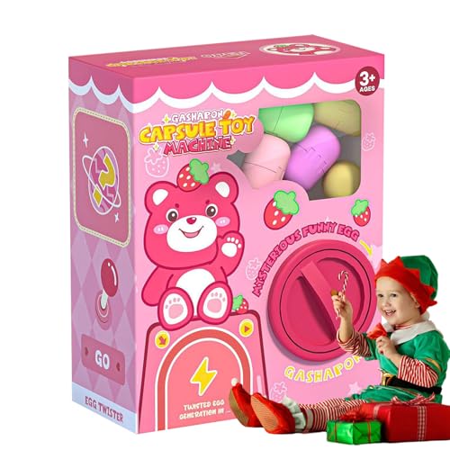 Gashapon -Automaten - Mini -Automaten. Mini -Spielzeugspender, Kapselmaschine | Birthday mit Plüschspielzeug, Süßigkeiten, Snacks für Kleinkindjungen und Mädchen Fun Entertainment, Gashapon -Automaten - Mini -Automaten. Mini -Spielzeugspender, Kapselmaschine | Birthday mit Plüschspielzeug, Süßigkeiten, Snacks für Kleinkindjungen und Mädchen Fun Entertainment, von Generic