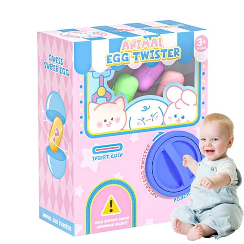 Gashapon Toys - Candy Machine Dispenser - Snacks, Süßigkeiten - mit Kindern Toys Birday Play Set - Kleinkindjungen für Mädchen entdecken Verdrehungsprüfung, stimulieren Neugier und vertiefen die I von Generic