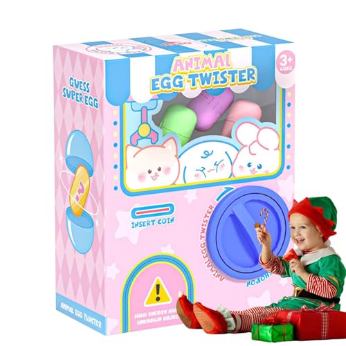 Gashapon Toys - Verkaufsautomatenpuppen, Gashapon-Kapselmaschine für Kinder | Tragbarer Verkaufsautomat mit Snacks und Süßigkeiten, -Spielzeug-Spielset für Kleinkinder, perfektes Geburtstagsgeschen von Generic