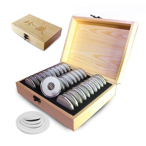 Gedenkkasten - Holzspeicher, Premium -Display -Box -Sammler | Organizer für Münzensammlung, sichere Displayhalter, Elegante Box, Feuchtigkeitsstaub, Elegantes Aussehen Gedenkkasten - Holzspeicher, Premium -Display -Box -Sammler | Organizer für Münzensammlung, sichere Displayhalter, Elegante Box, Feuchtigkeitsstaub, Elegantes Aussehen von Generic