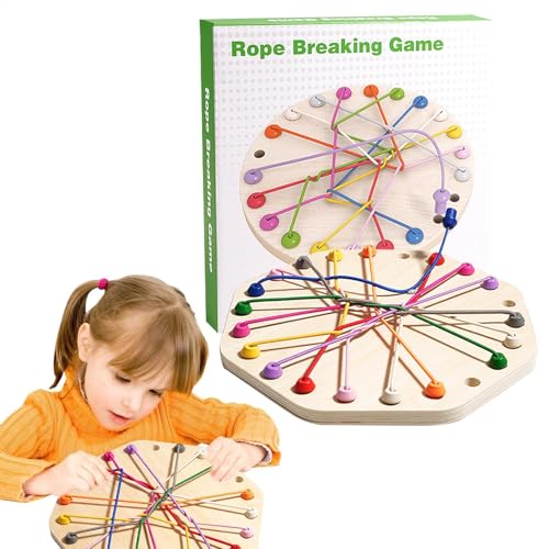 Gedrehtes Seil-Puzzlespiel, Untangling-Kleidungsspiel, Strategie, Untangling-Herausforderung, Teaser-Mundstück-Set für Gehirn Gedrehtes Seil-Puzzlespiel, Untangling-Kleidungsspiel, Strategie, Untangling-Herausforderung, Teaser-Mundstück-Set für Gehirn von Generic